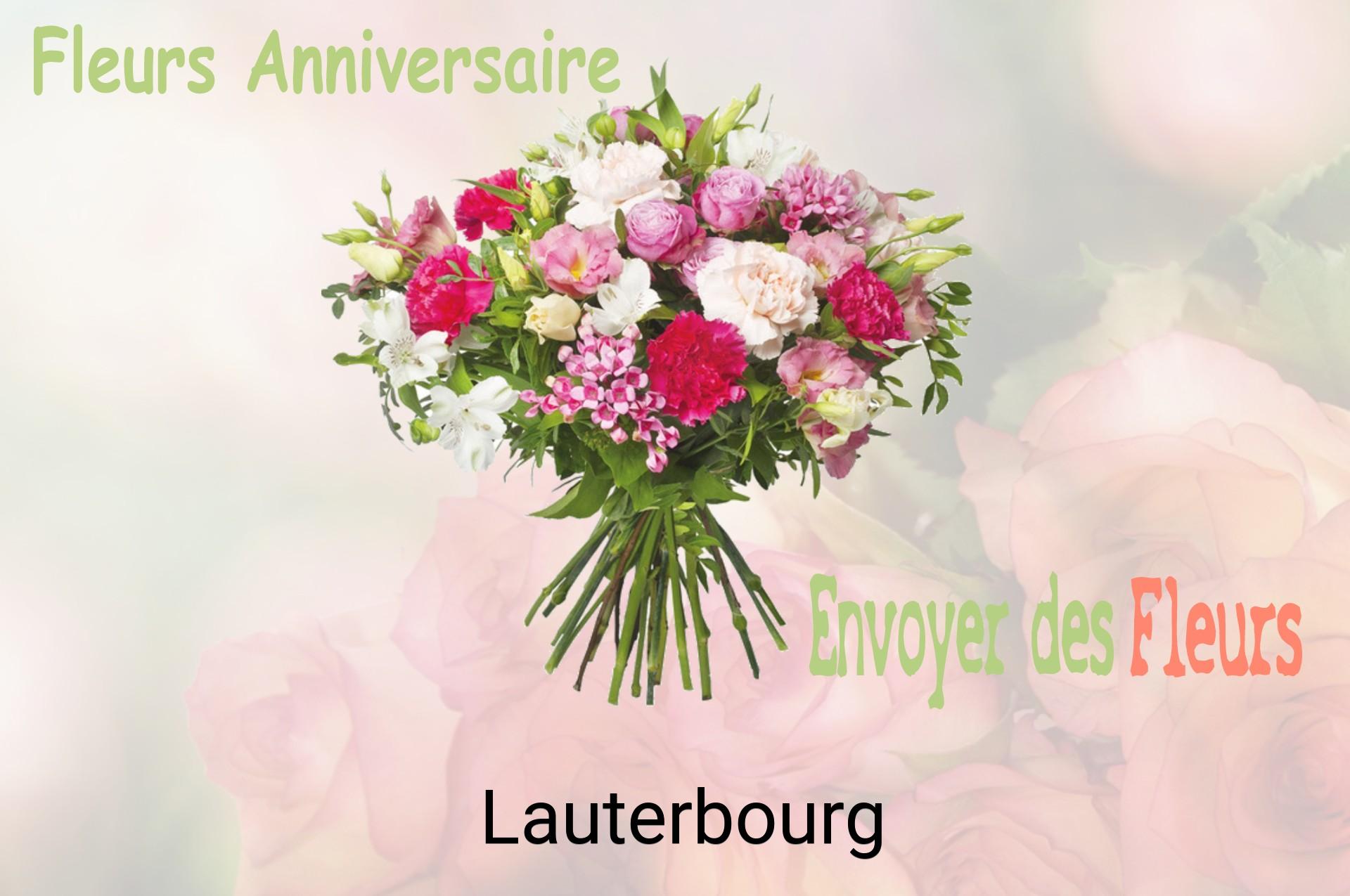 Bouquet de fleurs d’anniversaire livré à Lauterbourg